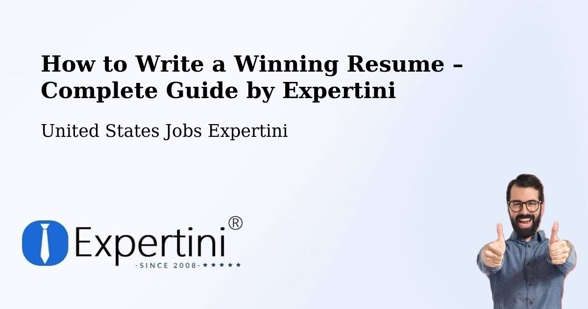 Resume Writing Guide for Job Seekers – Laveen - Laveen, United States Jobs Expertini